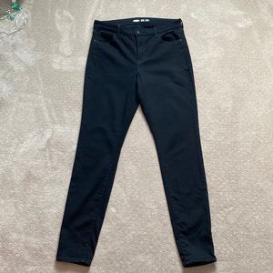 Size 12 TALL Old Navy black Rockstar super skinny Built in Warm (lined) jean